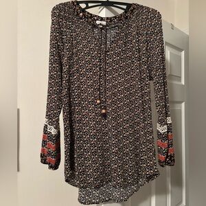 Mason & Belle Floral Patterned Shirt